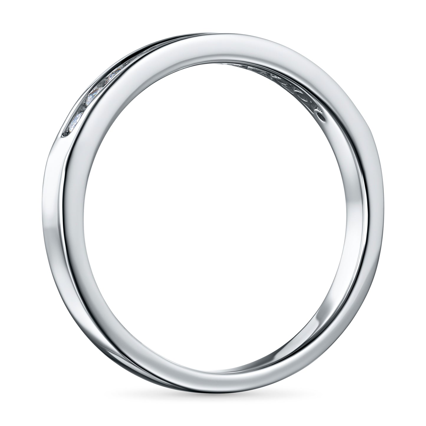 Sterling Silver Ring with Lab-Created Diamonds 2.620 CT.TW