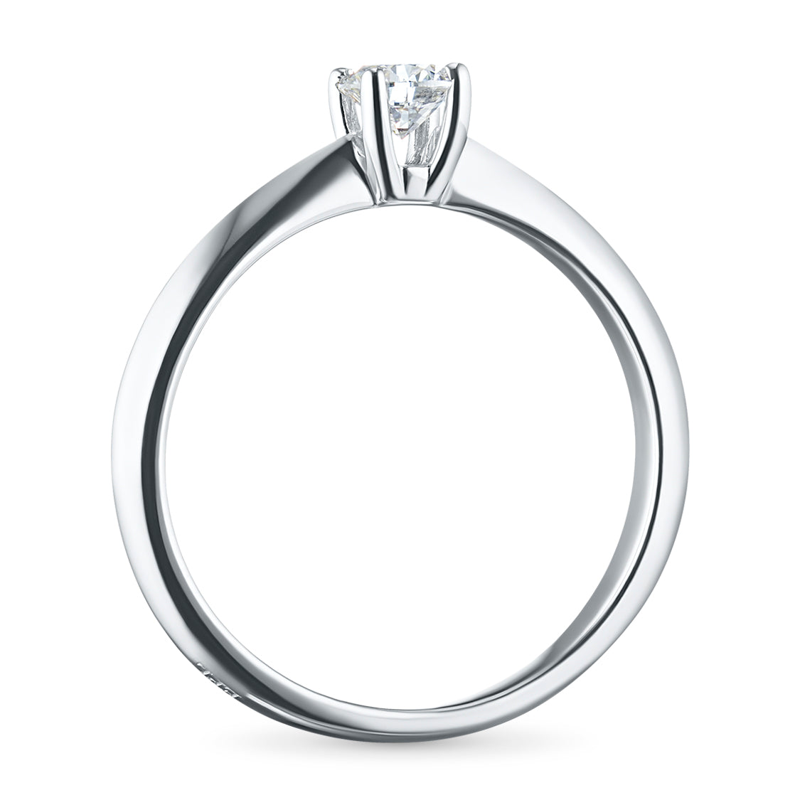 14K White Gold Ring with Lab-Created Diamonds 0.450 CT.TW