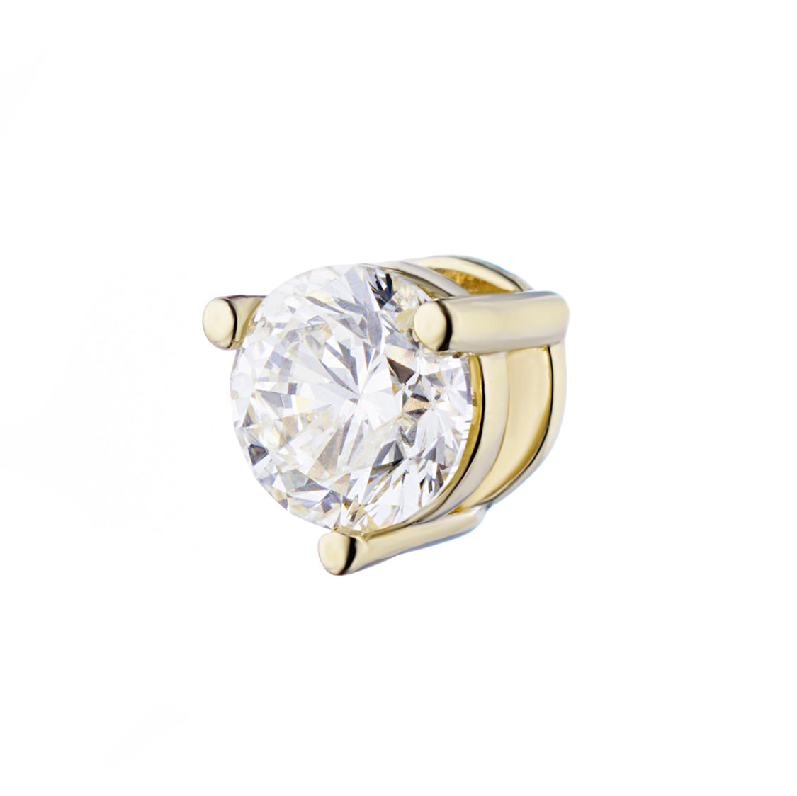 14K Yellow Gold Pendant with Lab-Created Diamonds 0.550 CT.TW