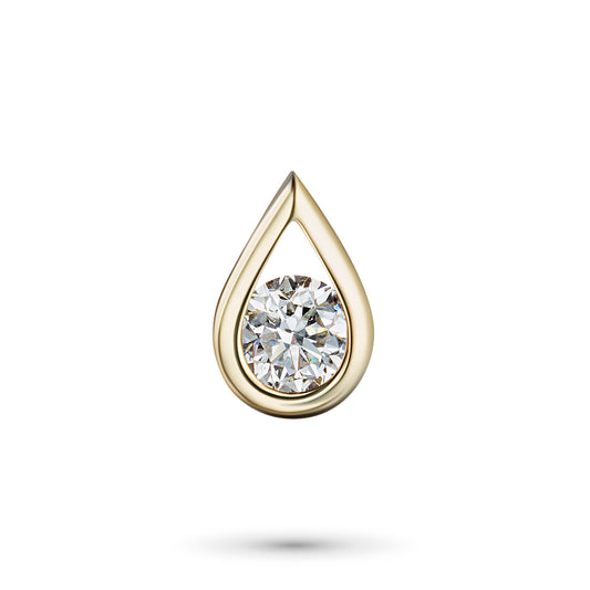 14K Yellow Gold Pendant with Lab-Created Diamonds 0.350 CT.TW