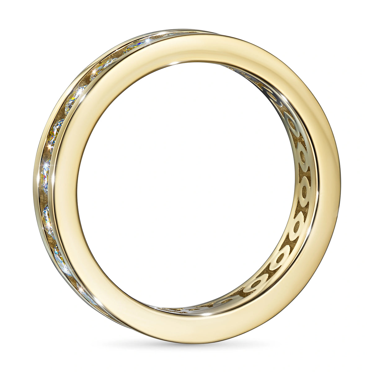 14K Yellow Gold Ring with Lab-Created Diamonds 1.370 CT.TW