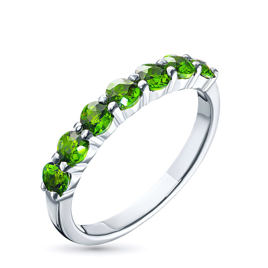 Sterling Silver Ring with Lab-Created Diamonds 0.590 CT.TW