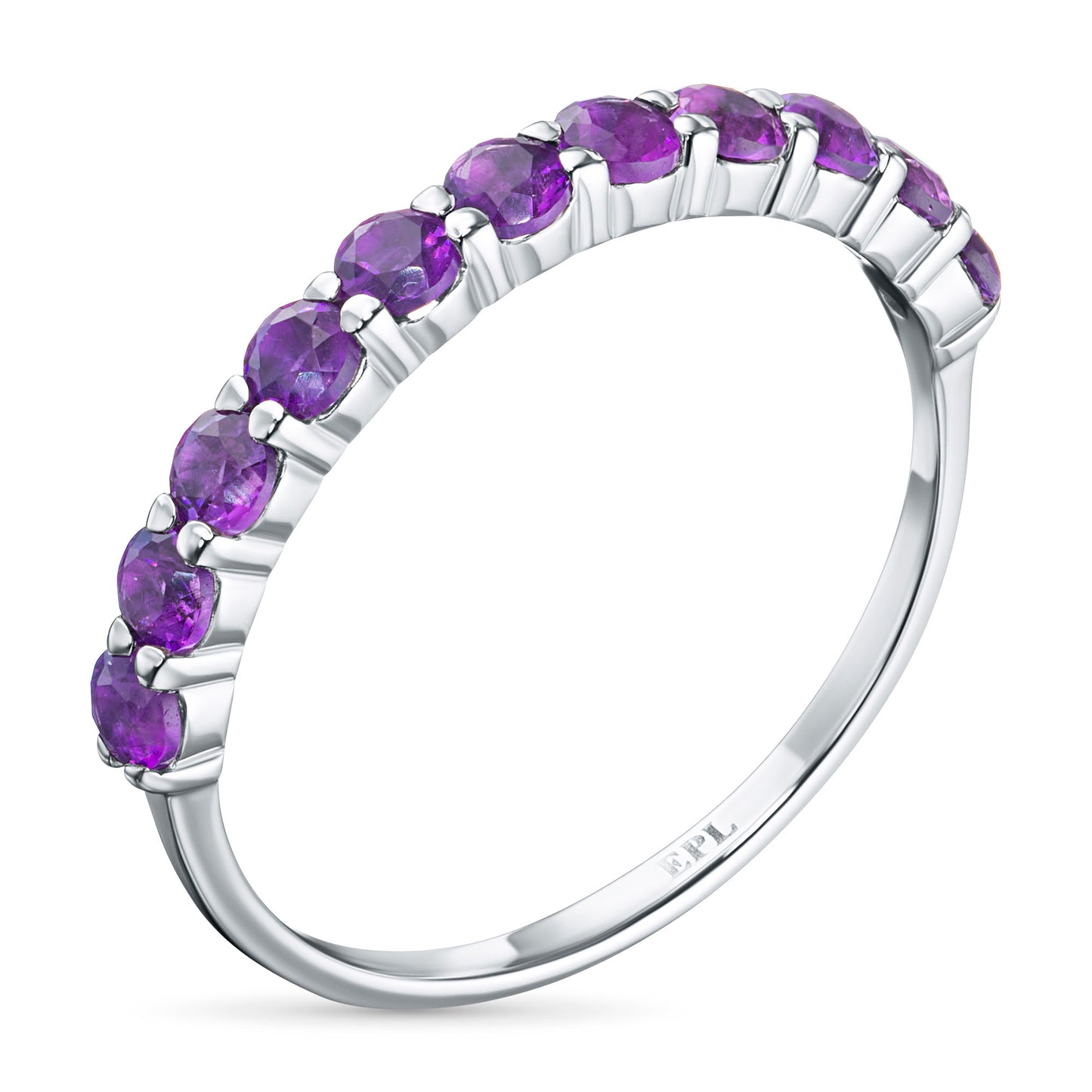 Sterling Silver Ring with Lab-Created Diamonds 0.930 CT.TW