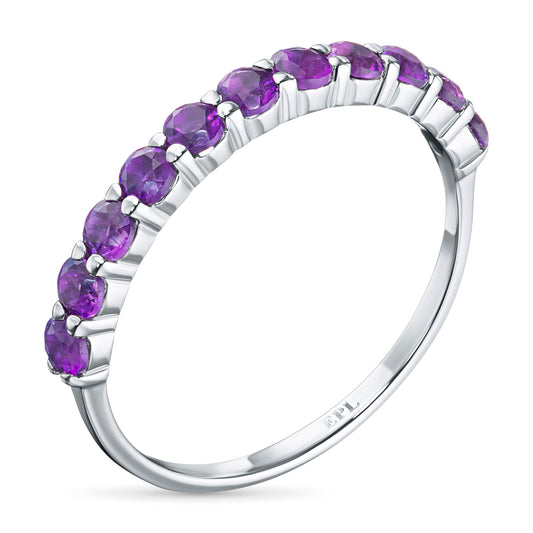 Sterling Silver Ring with Lab-Created Diamonds 0.930 CT.TW