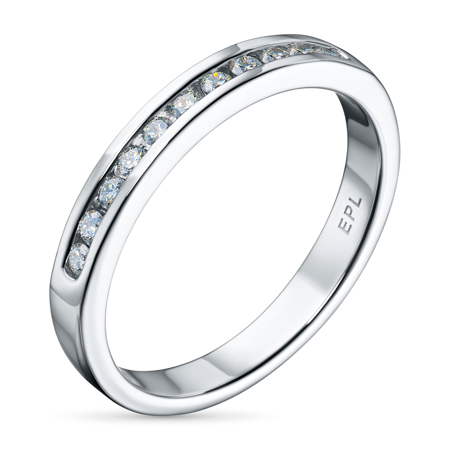 Sterling Silver Ring with Lab-Created Diamonds 2.620 CT.TW