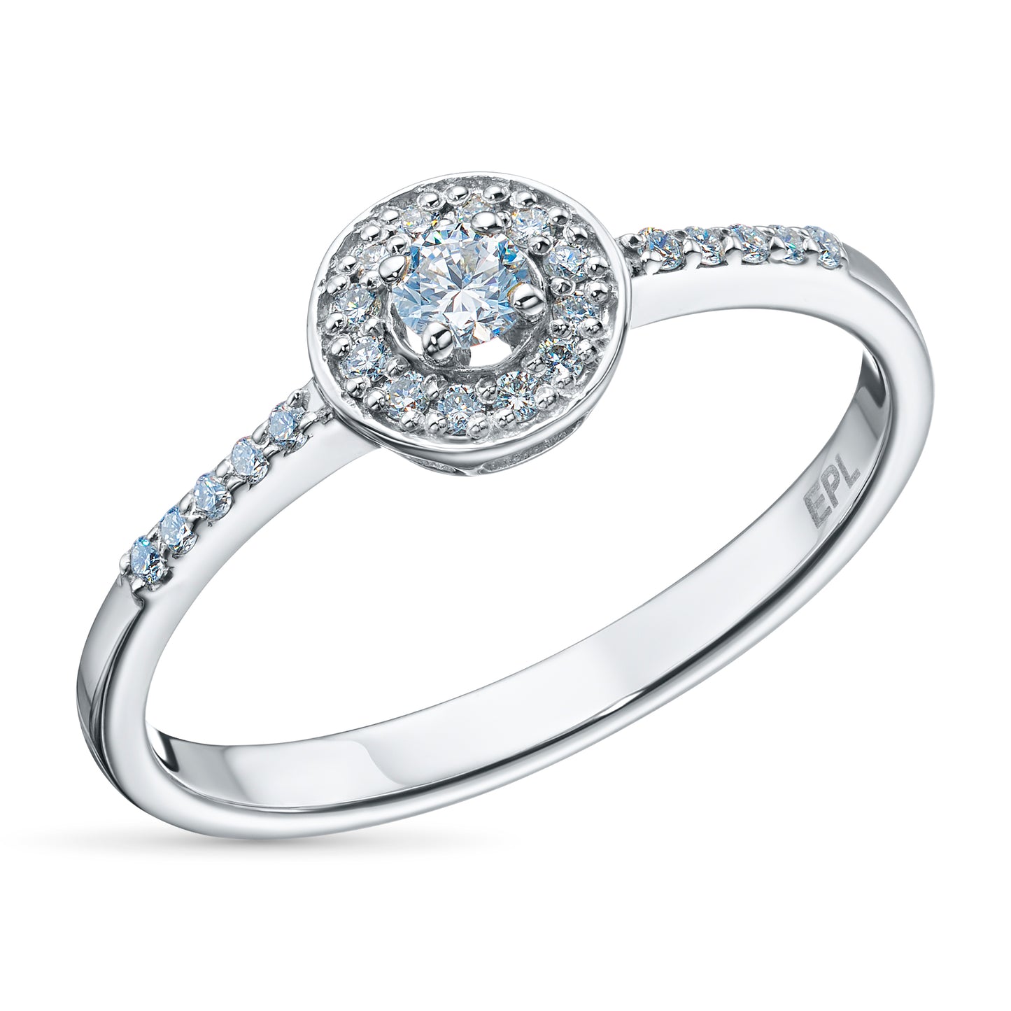 Sterling Silver Ring with Lab-Created Diamonds 2.260 CT.TW