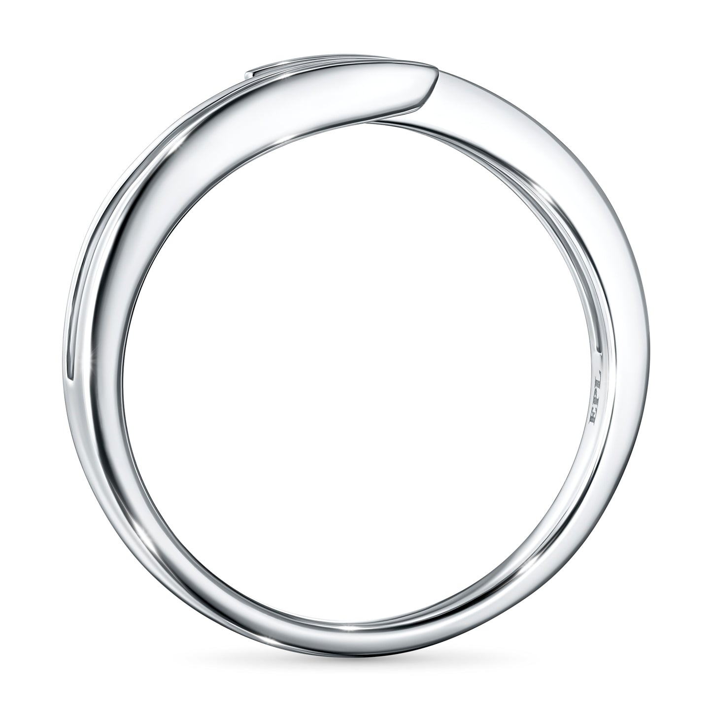 Sterling Silver Ring with Lab-Created Diamonds 0.170 CT.TW