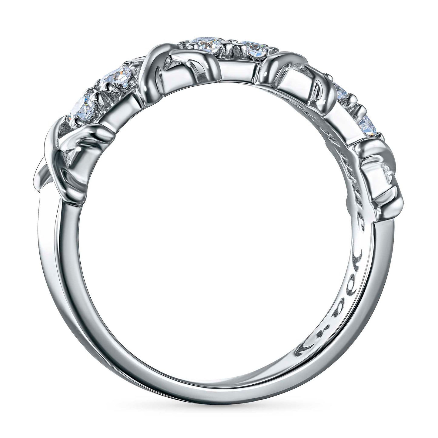 Sterling Silver Ring with Lab-Created Diamonds 1.740 CT.TW