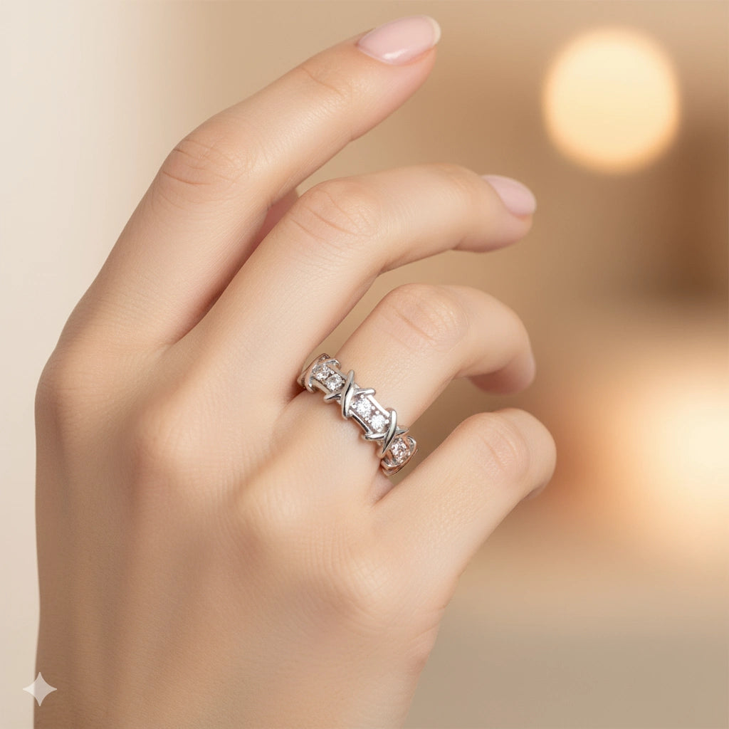 Sterling Silver Ring with Lab-Created Diamonds 1.740 CT.TW