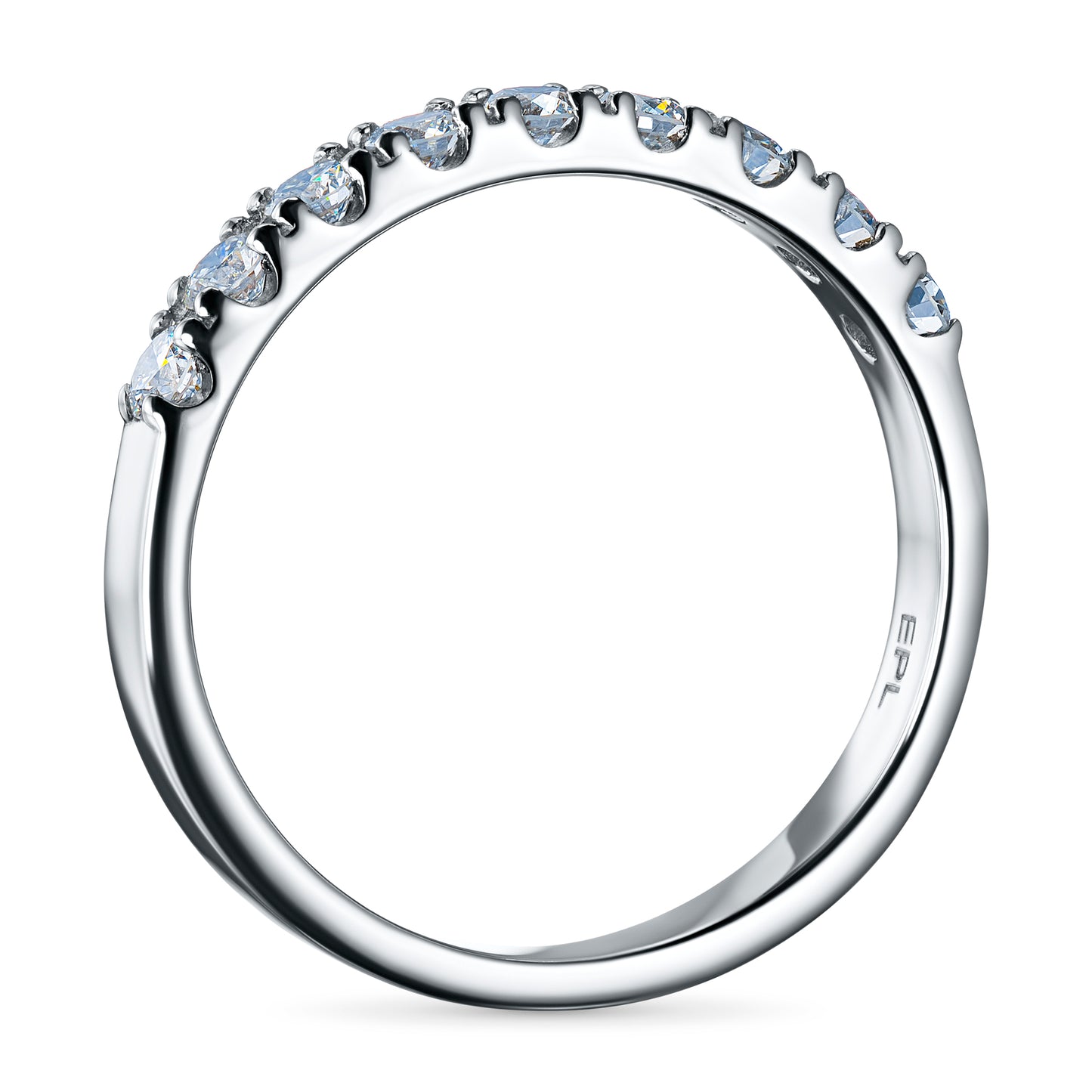 14K White Gold Ring with Lab-Created Diamonds 0.310 CT.TW
