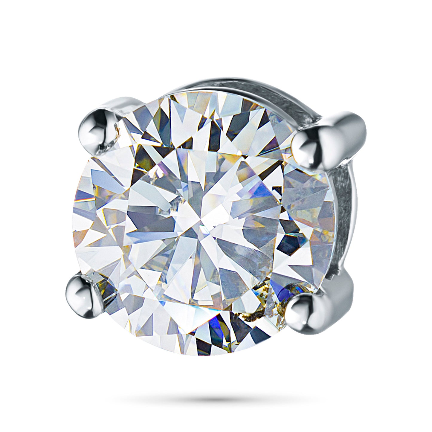 14K White Gold Pendant with Lab-Created Diamonds 0.483 CT.TW