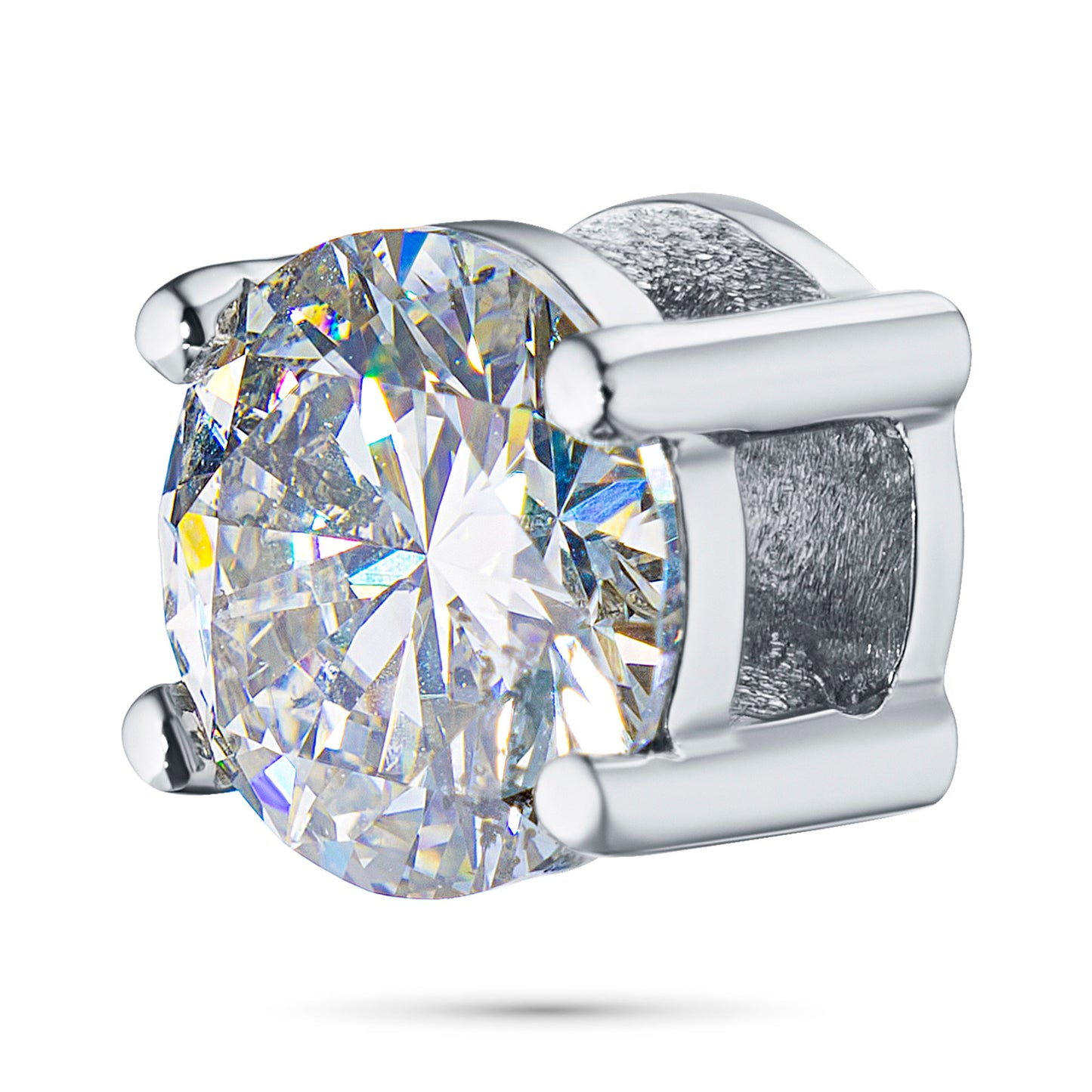 14K White Gold Pendant with Lab-Created Diamonds 0.483 CT.TW