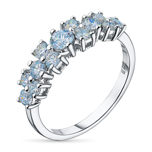 14K White Gold Ring with Lab-Created Diamonds 1.260 CT.TW