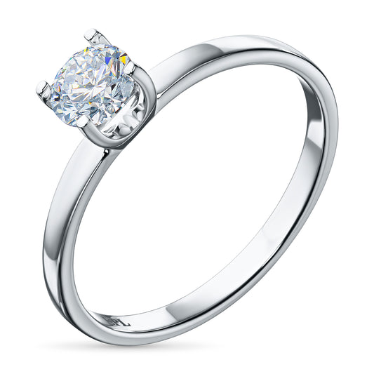 14K White Gold Ring with Lab-Created Diamonds 1.120 CT.TW