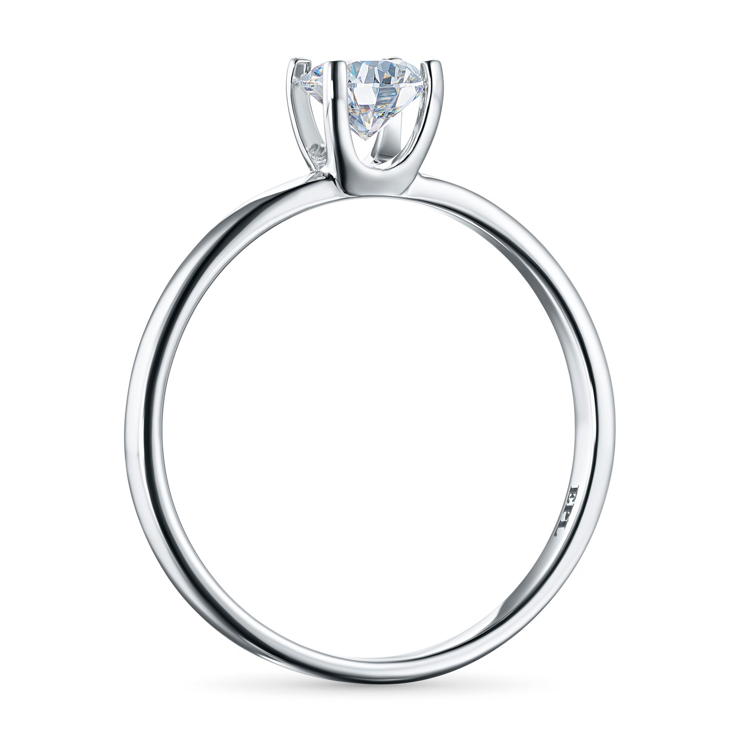 14K White Gold Ring with Lab-Created Diamonds 1.120 CT.TW