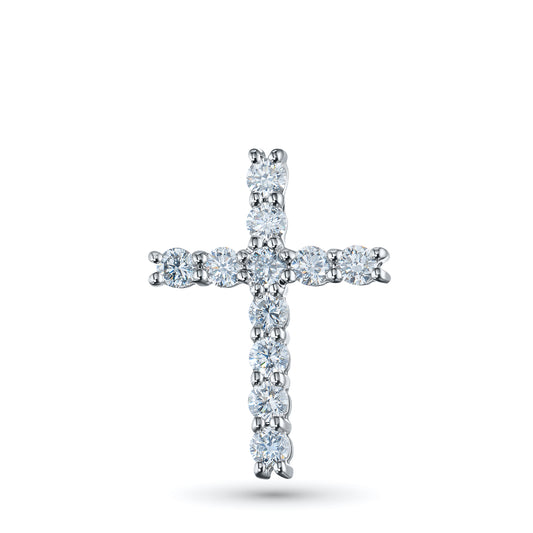 14K White Gold Pendant with Lab-Created Diamonds 0.380 CT.TW