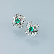 PYSETIT smaragdeilla ja timanttikoru