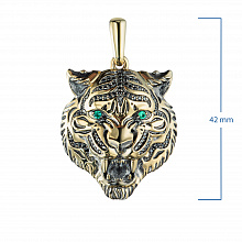 Riipus smaragdeilla ja timanttikoru