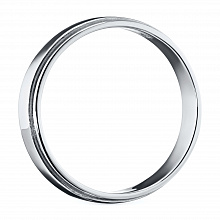 Valkokultainen sormus timanttikoru