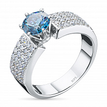 Sormus kasvatetut timantit