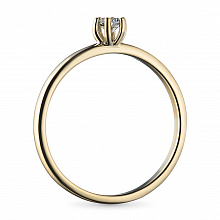 Punakultaiset sormus timanttikoru