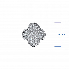 Valkokultainen pysetit kasvatetut timantit