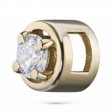 Keltakultainen riipus timanttikoru