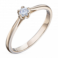 Punakultaiset sormus timanttikoru