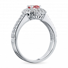 Sormus kasvatetut timantit