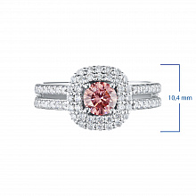 Sormus kasvatetut timantit