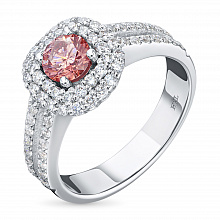 Sormus kasvatetut timantit