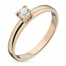 Punakultaiset sormus timanttikoru