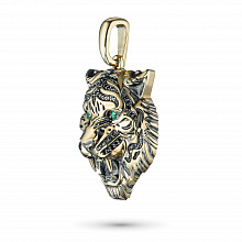 Riipus smaragdeilla ja timanttikoru